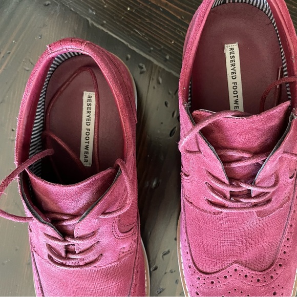Reserve Footwear sueded Wingtip - Picture 3 of 6